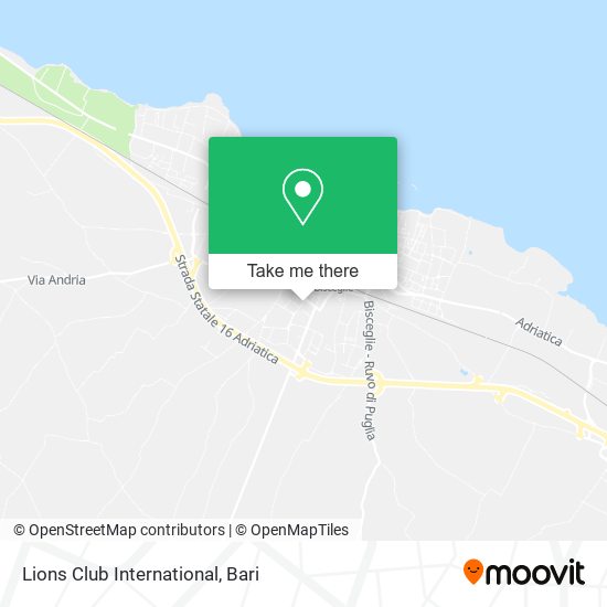 Lions Club International map