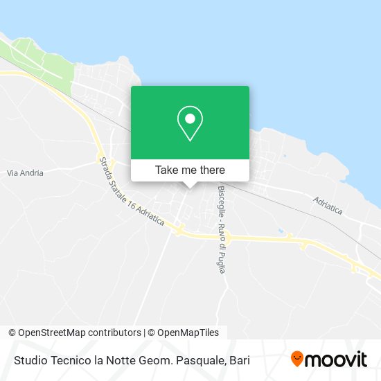 Studio Tecnico la Notte Geom. Pasquale map