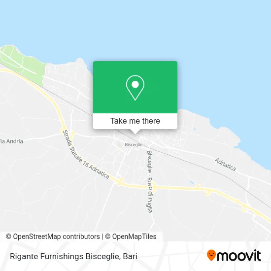 Rigante Furnishings Bisceglie map