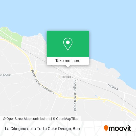 La Ciliegina sulla Torta Cake Design map