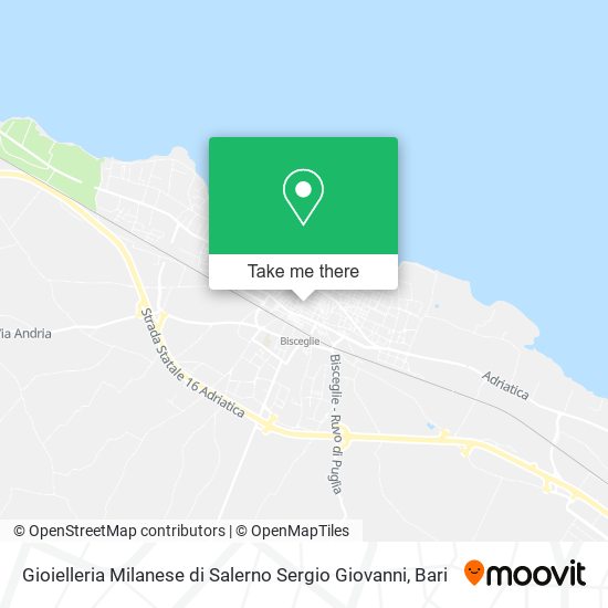 Gioielleria Milanese di Salerno Sergio Giovanni map