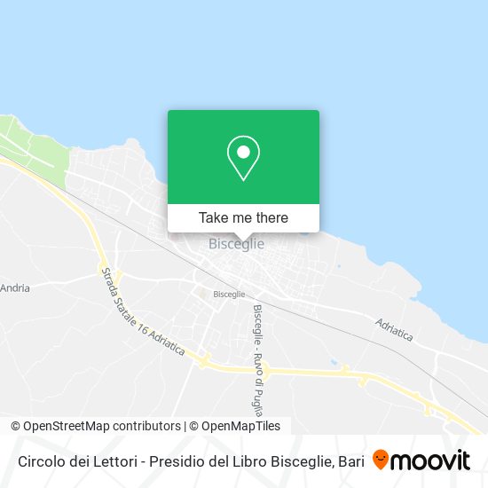 Circolo dei Lettori - Presidio del Libro Bisceglie map