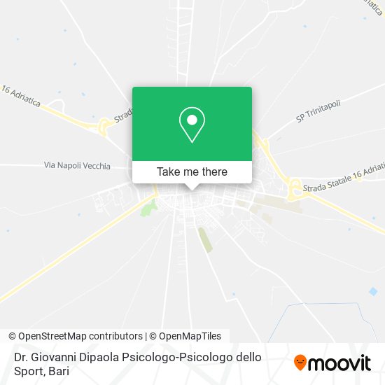 Dr. Giovanni Dipaola Psicologo-Psicologo dello Sport map