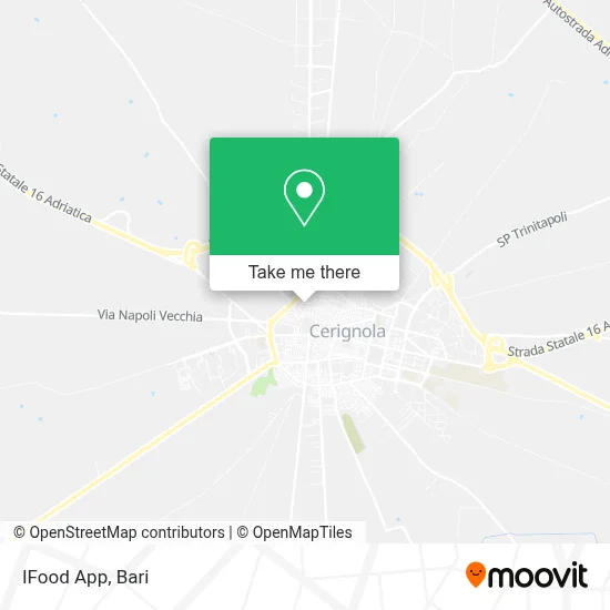 IFood App map