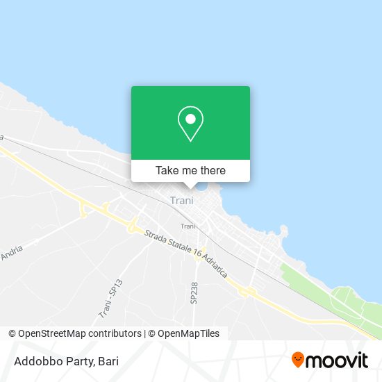 Addobbo Party map