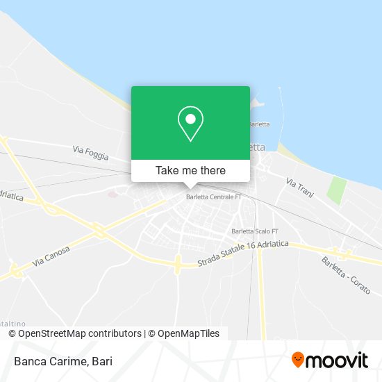 Banca Carime map