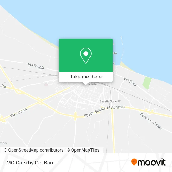 MG Cars by Go map