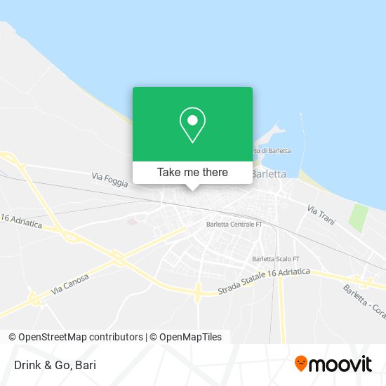 Drink & Go map