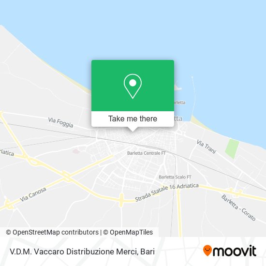 V.D.M. Vaccaro Distribuzione Merci map