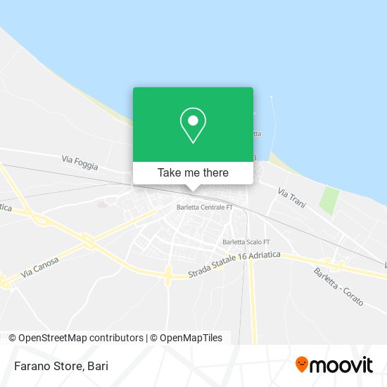 Farano Store map