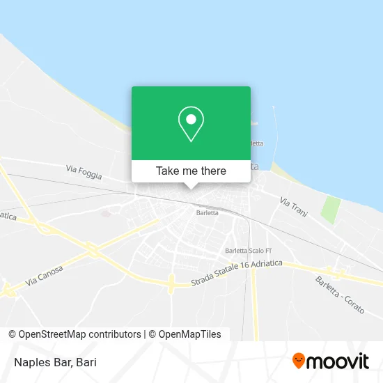 Naples Bar map