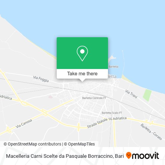 Macelleria Carni Scelte da Pasquale Borraccino map