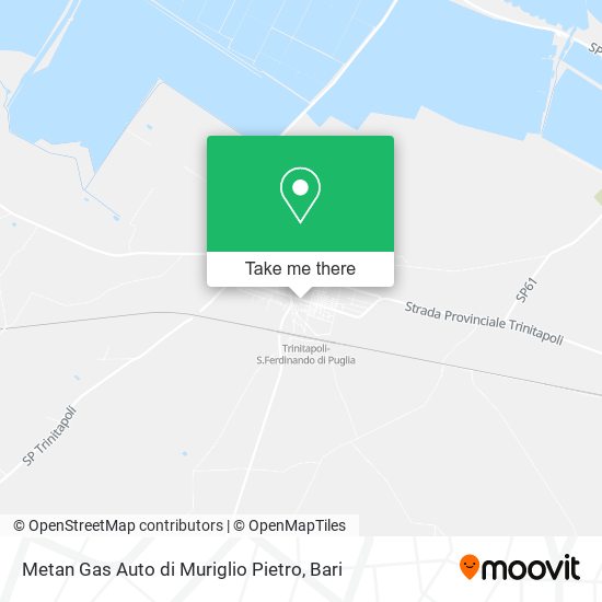 Metan Gas Auto di Muriglio Pietro map