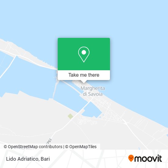 Lido Adriatico map