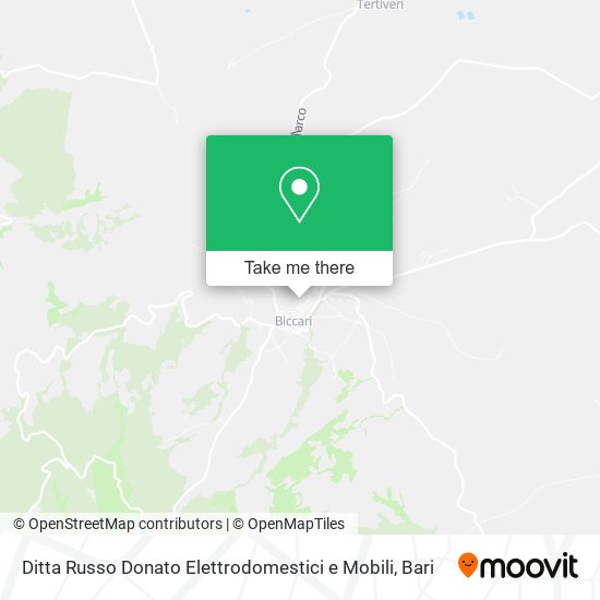 Ditta Russo Donato Elettrodomestici e Mobili map