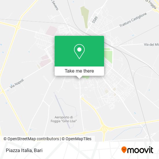 Piazza Italia map