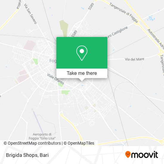 Brigida Shops map