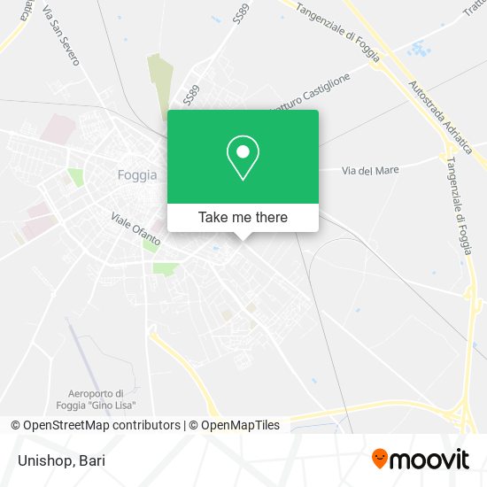 Unishop map