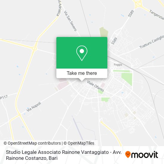 Studio Legale Associato Rainone Vantaggiato - Avv. Rainone Costanzo map