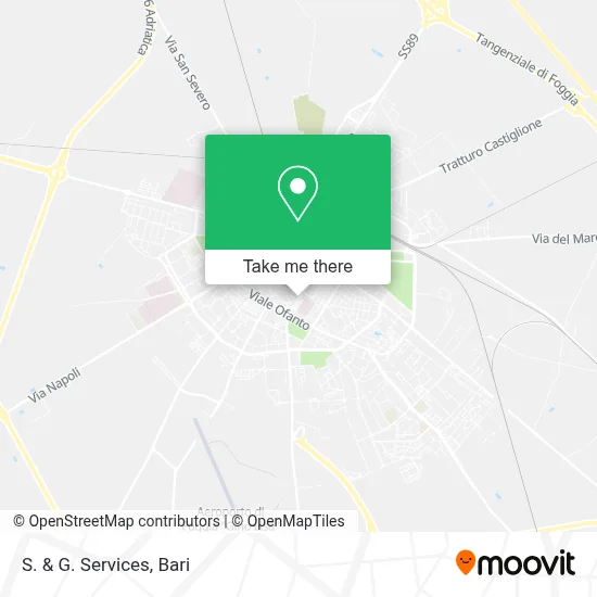 S. & G. Services map