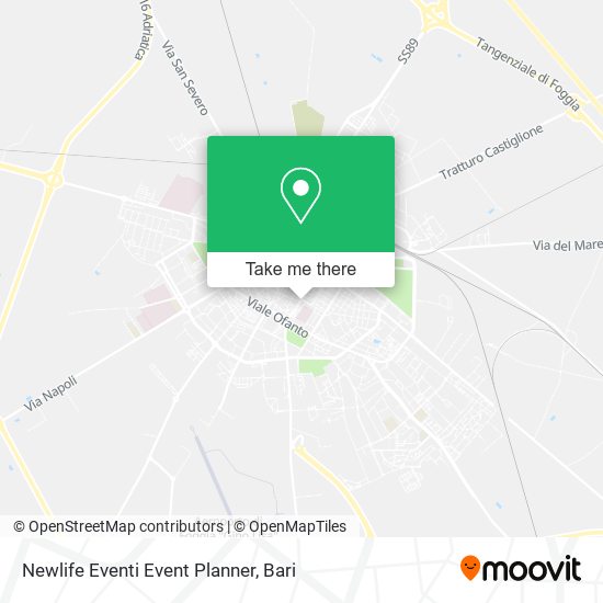 Newlife Eventi Event Planner map