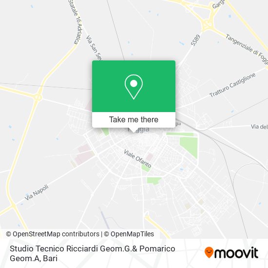 Studio Tecnico Ricciardi Geom.G.& Pomarico Geom.A map