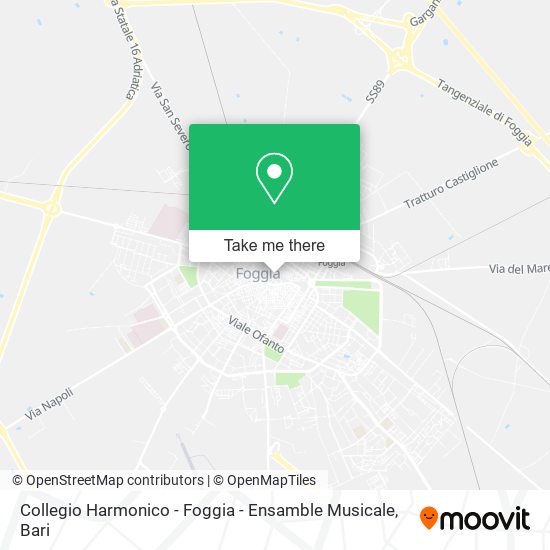 Collegio Harmonico - Foggia - Ensamble Musicale map