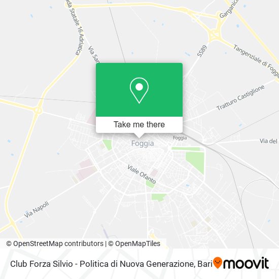 Club Forza Silvio - Politica di Nuova Generazione map