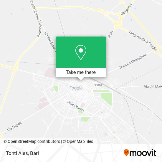 Tonti Ales map