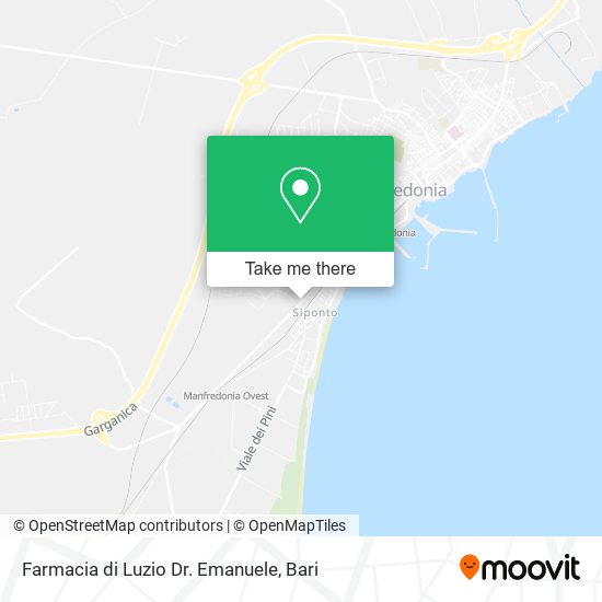Farmacia di Luzio Dr. Emanuele map