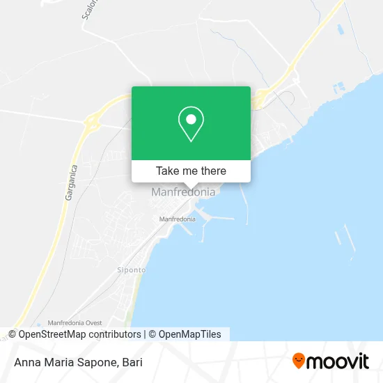 Anna Maria Sapone map