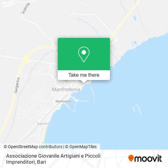 Associazione Giovanile Artigiani e Piccoli Imprenditori map