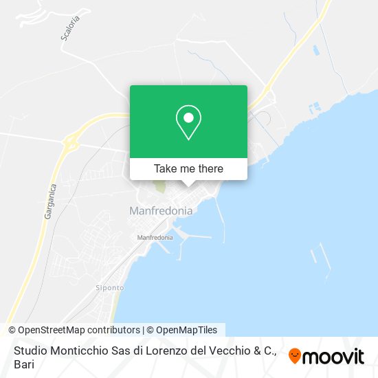 Studio Monticchio Sas di Lorenzo del Vecchio & C. map