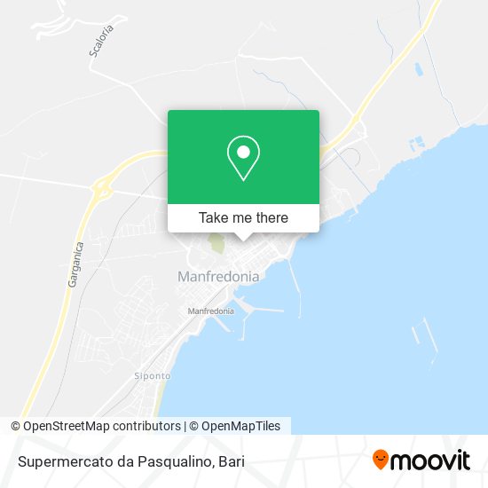 Supermercato da Pasqualino map