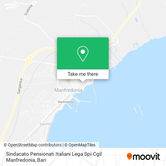 Sindacato Pensionati Italiani Lega Spi-Cgil Manfredonia map