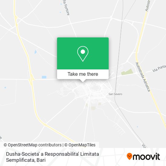 Dusha-Societa' a Responsabilita' Limitata Semplificata map