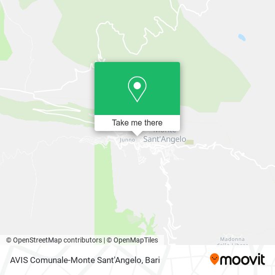 AVIS Comunale-Monte Sant'Angelo map