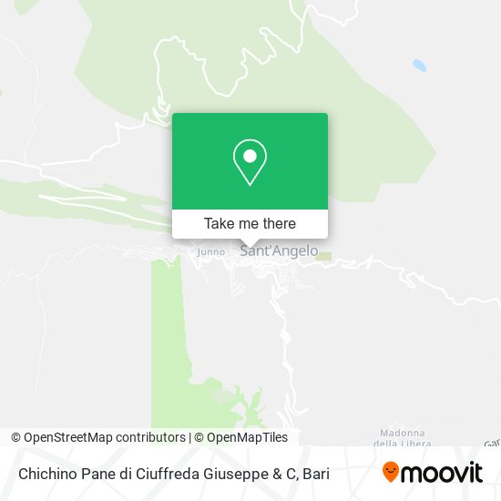 Chichino Pane di Ciuffreda Giuseppe & C map