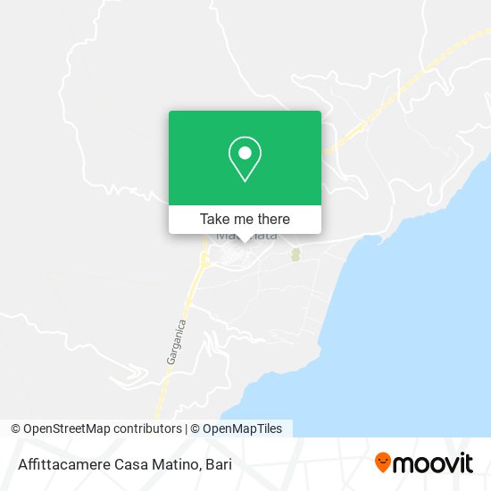 Affittacamere Casa Matino map