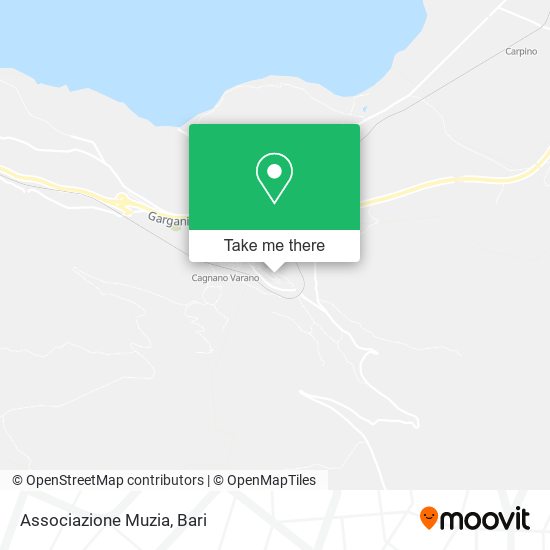 Associazione Muzia map