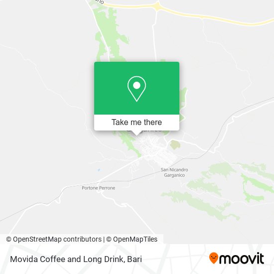 Movida Coffee and Long Drink map