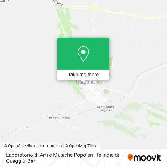 Laboratorio di Arti e Musiche Popolari - le Indie di Quaggiù map