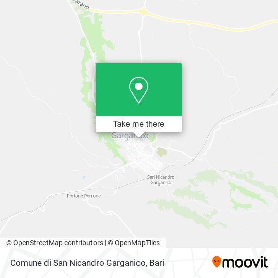 Comune di San Nicandro Garganico map
