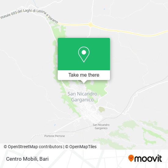 Centro Mobili map