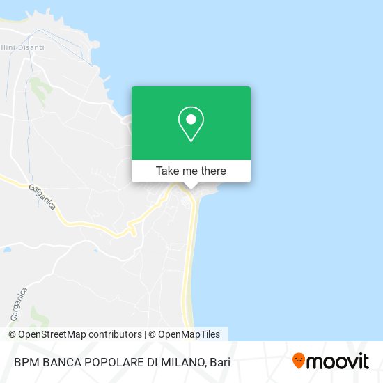 BPM BANCA POPOLARE DI MILANO map