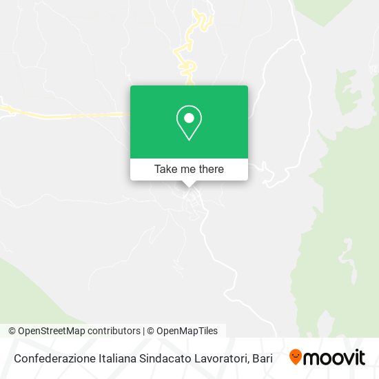 Confederazione Italiana Sindacato Lavoratori map