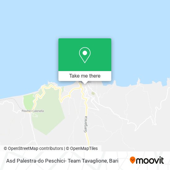 Asd Palestra-do Peschici- Team Tavaglione map