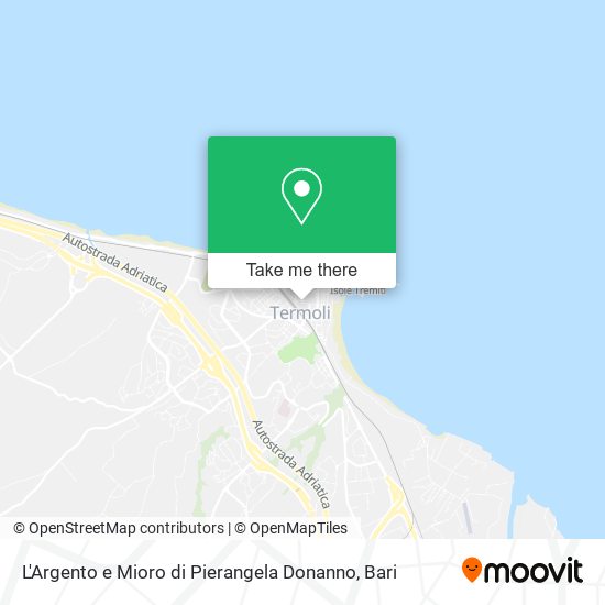 L'Argento e Mioro di Pierangela Donanno map