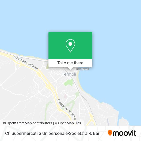 Cf. Supermercati S Unipersonale-Societa' a R map