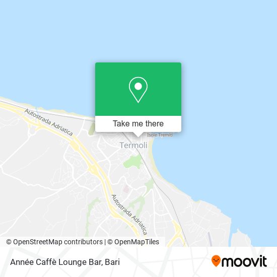 Année Caffè Lounge Bar map